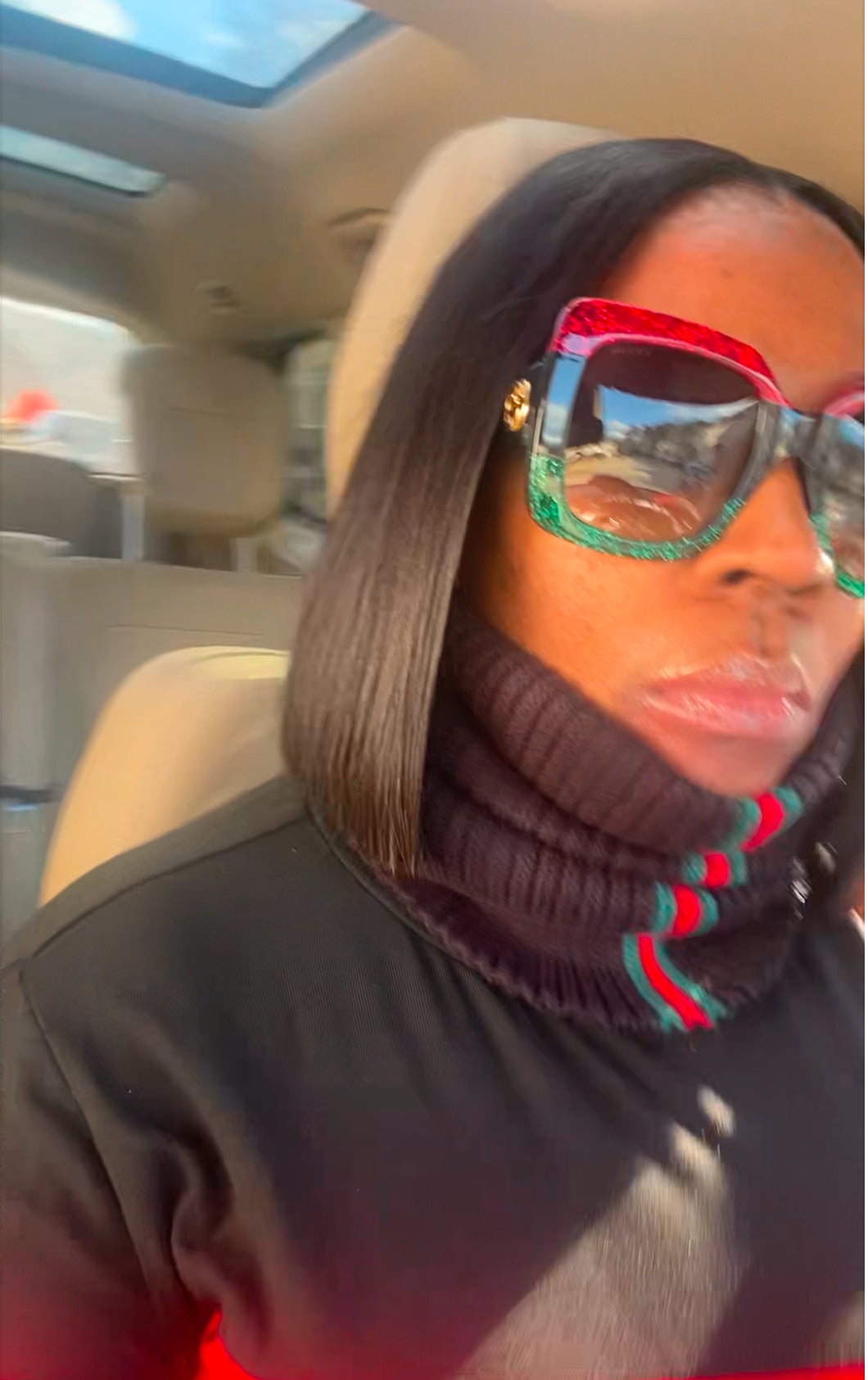 THE Perfect Striped Cozy ribbed Neck Warmers