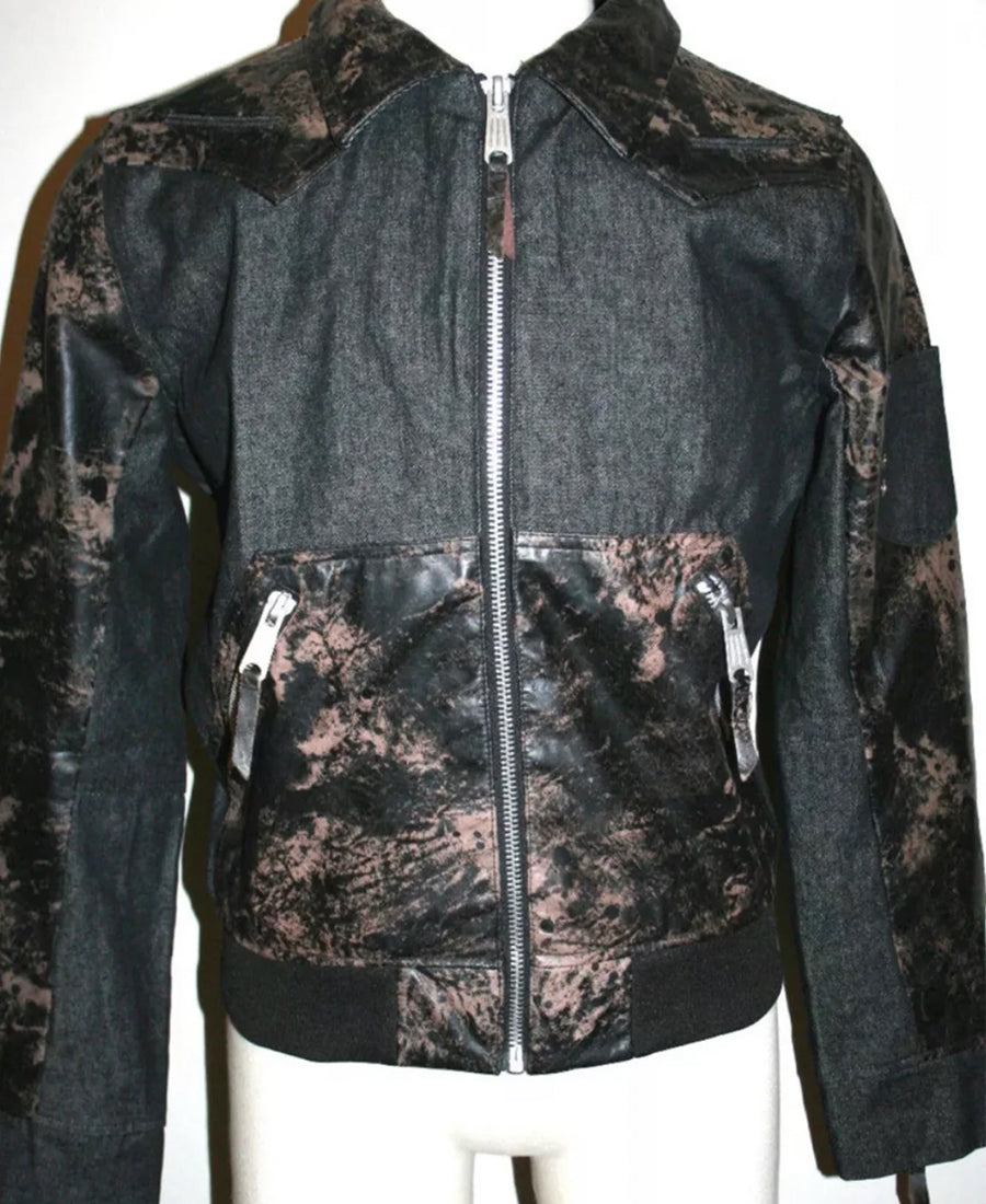 REDD’s DENIM AND DISTRESSED LEATHER JACKETS UNISEX