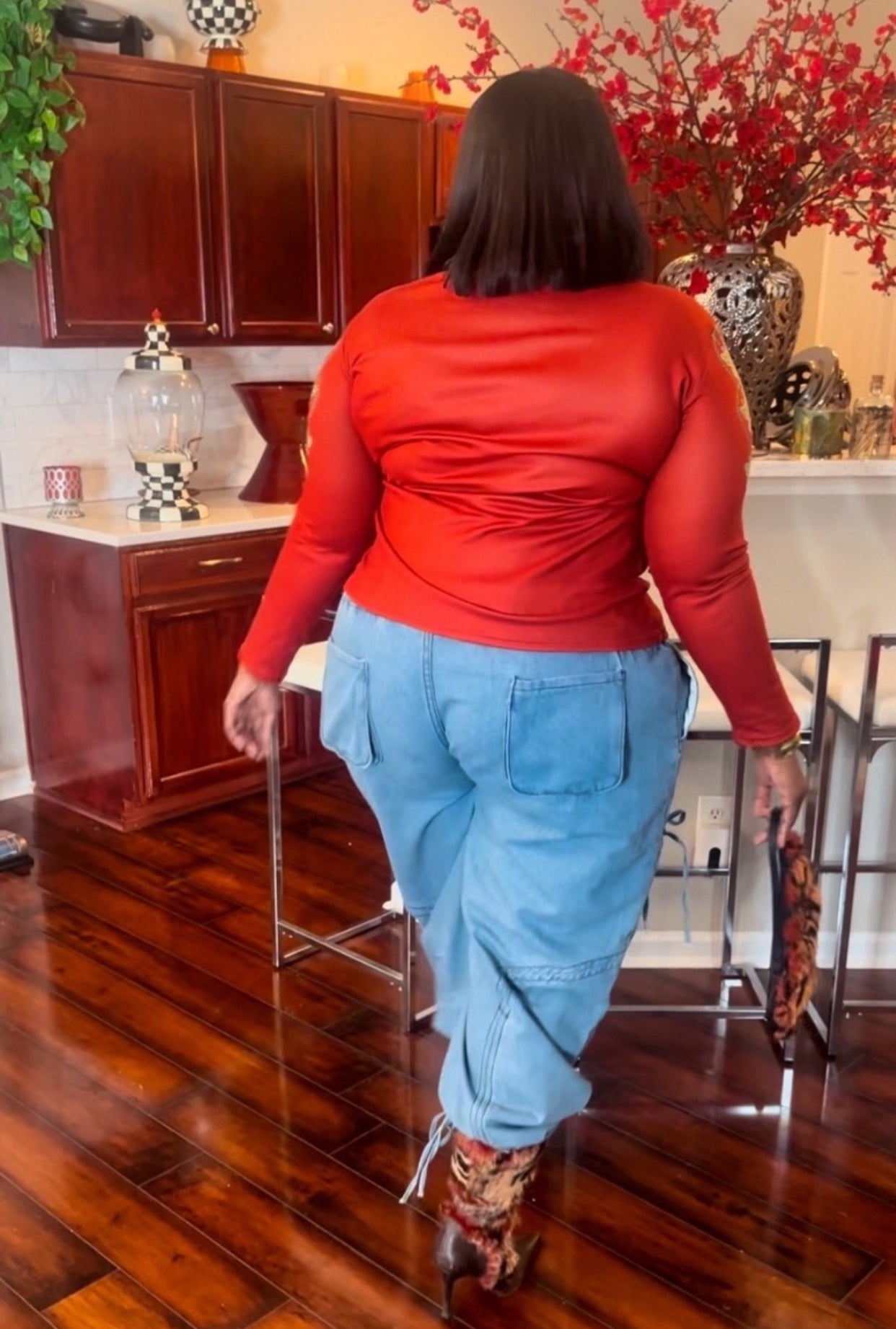 THE URBAN FLOW CARGO DENIM JEANS