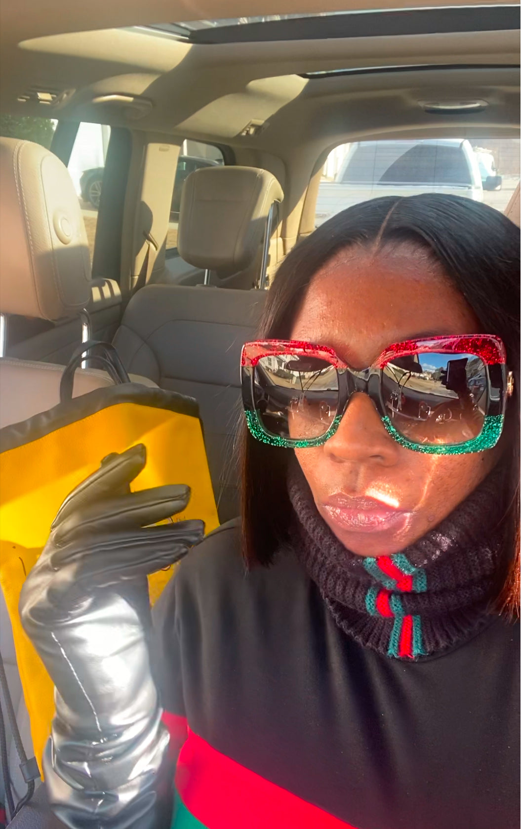 THE Perfect Striped Cozy ribbed Neck Warmers