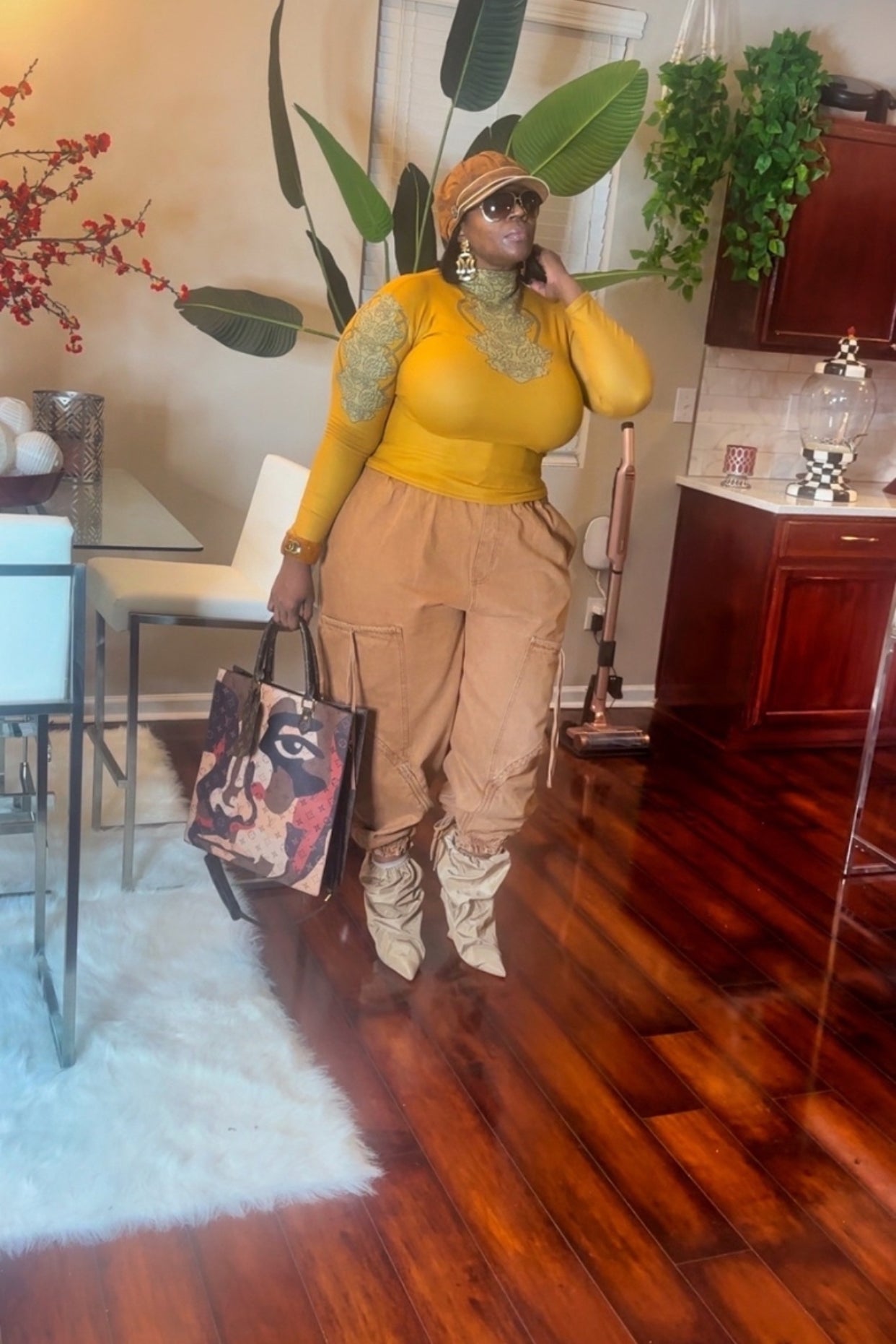 THE URBAN FLOW CARGO DENIM JEANS