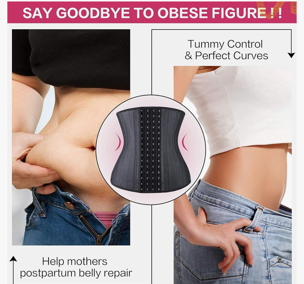 REDD’s Cage Design 4 Row Waist Trainer