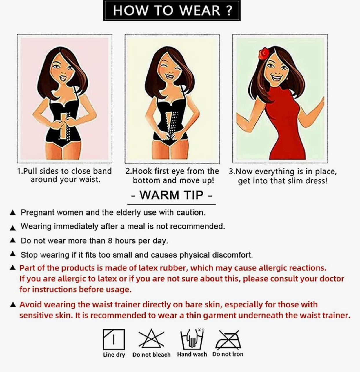 REDD’s Cage Design 4 Row Waist Trainer