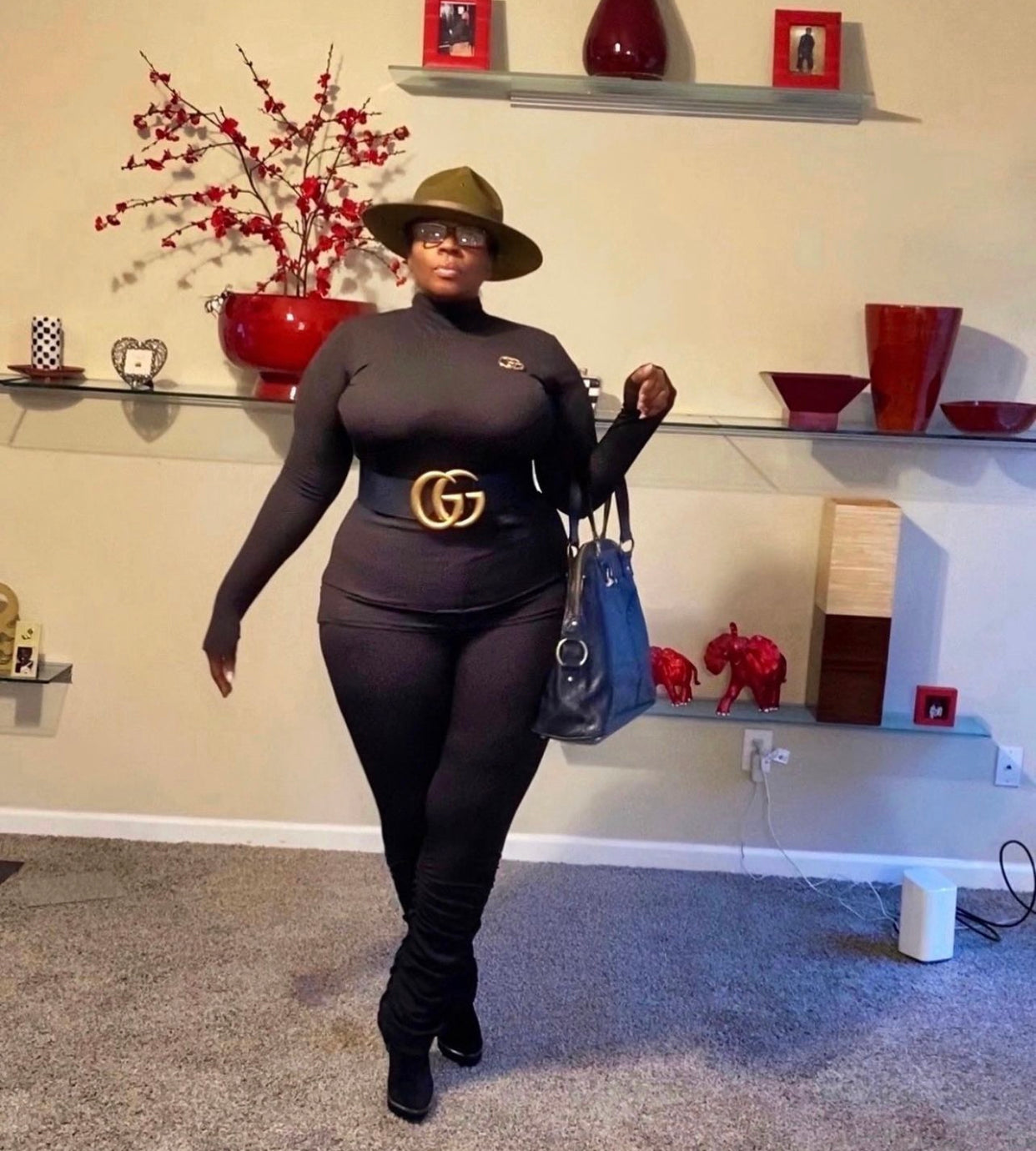 REDD’s Essential Ribbed Two Piece PANTS SET