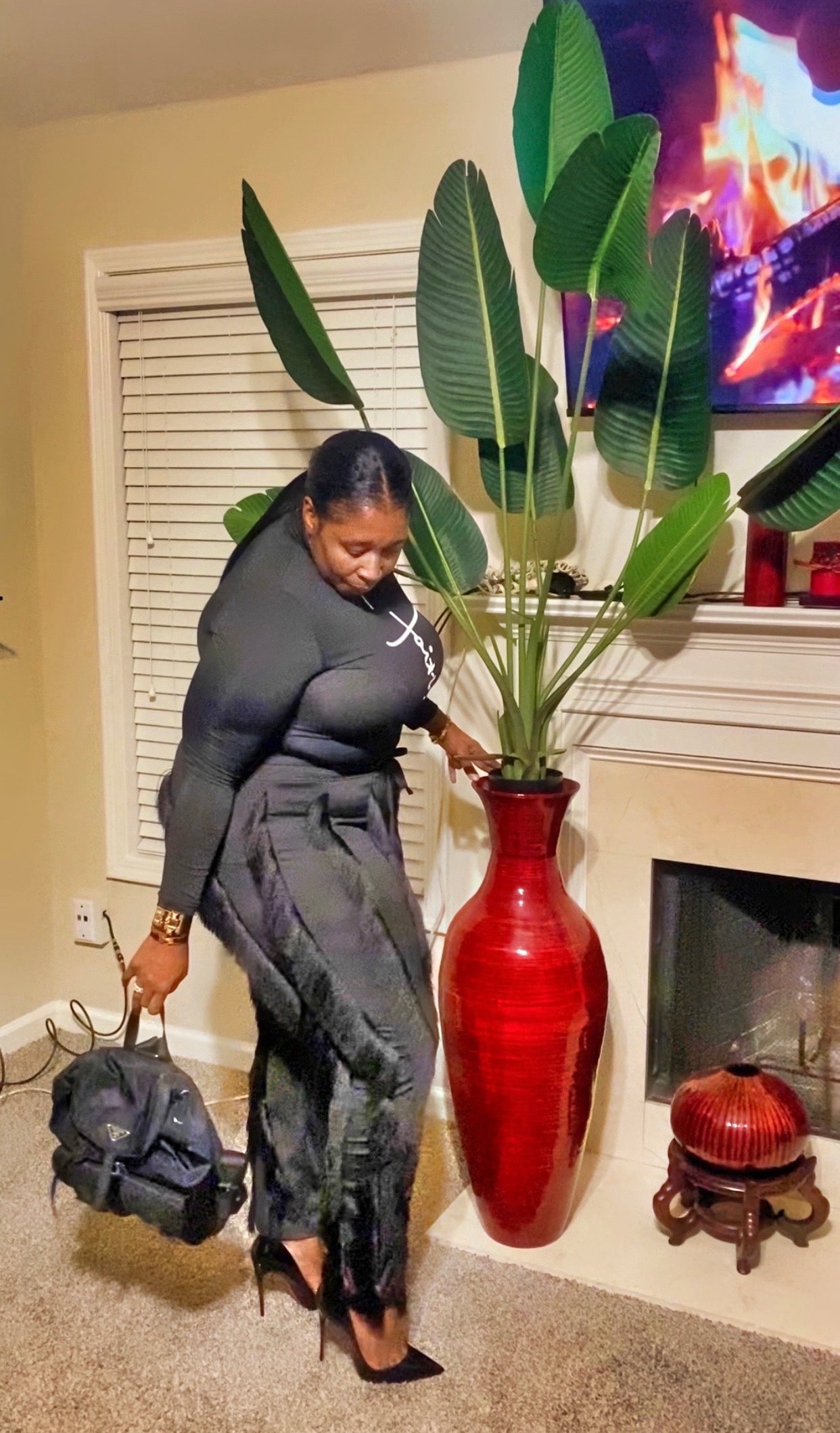 REDD’s STATEMENT TASSEL PANTS